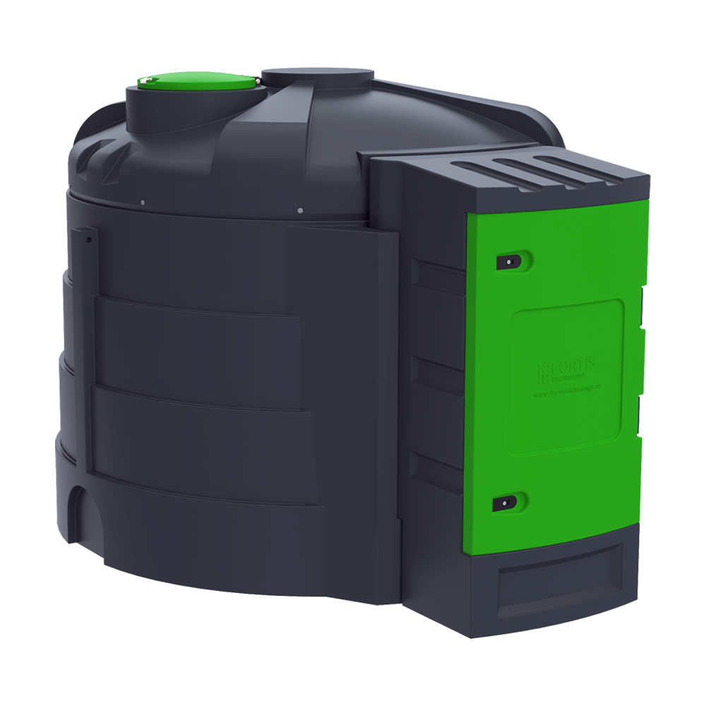 Dieseltank 5000 liter med registreringssystem