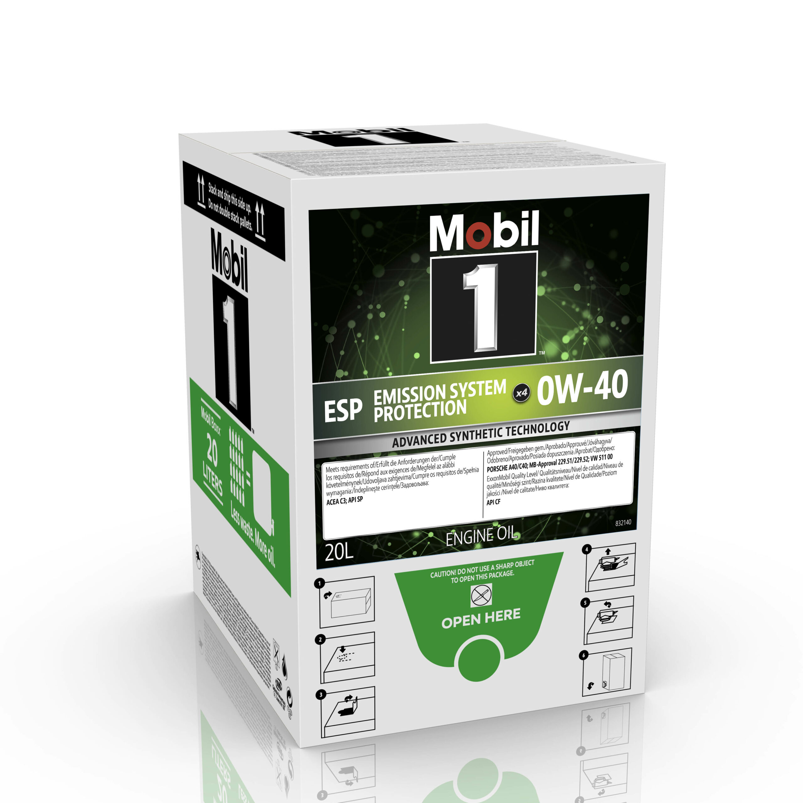 MOBIL 1™ ESP X4 0W-40 20L