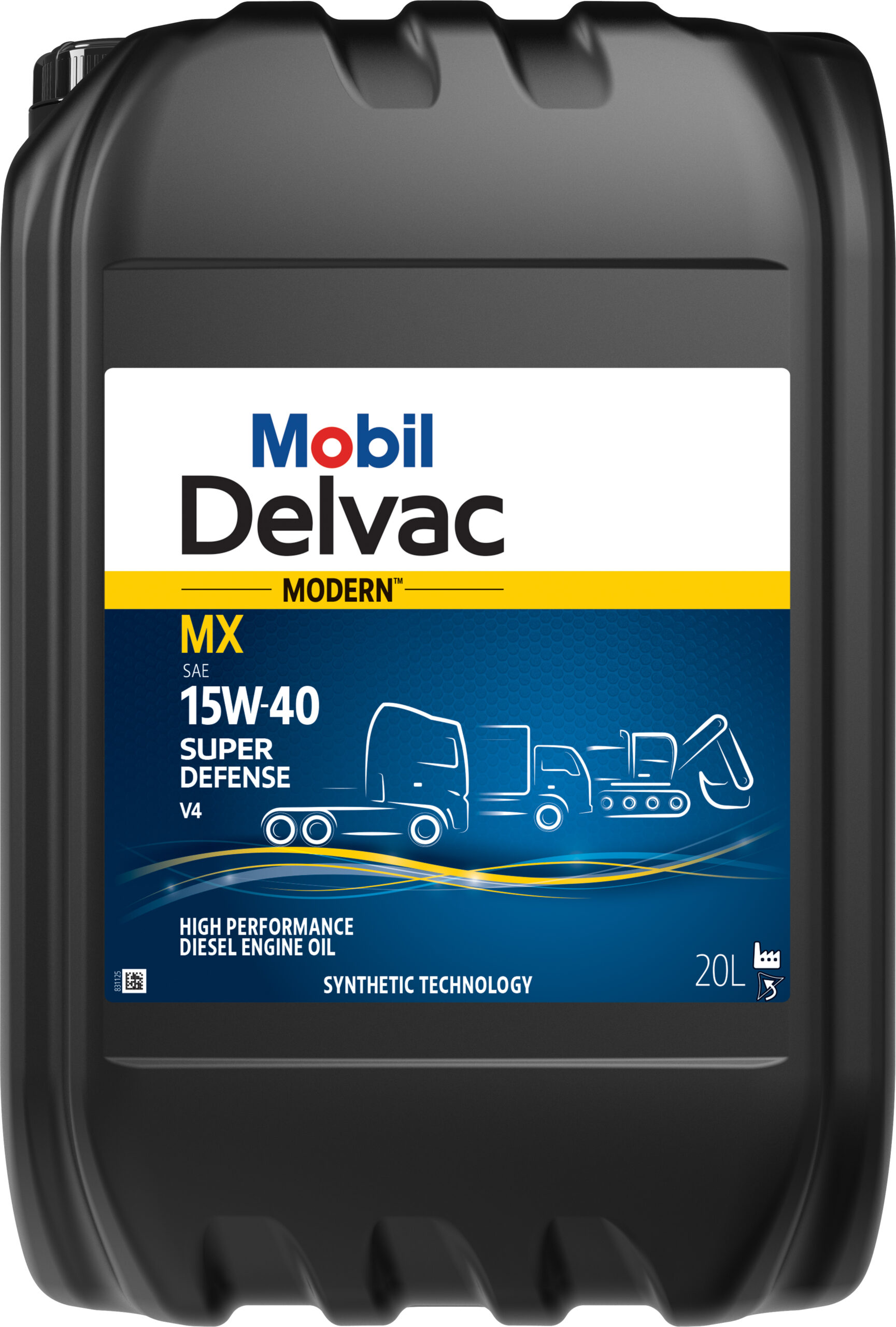 MOBIL DELVAC Mod 15W-40 SUPER Defefence V4 4L