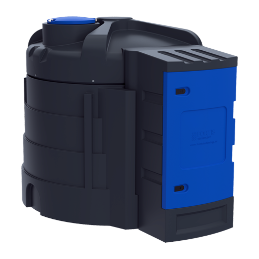 AdBlue-tank 3000 liter med registreringssystem