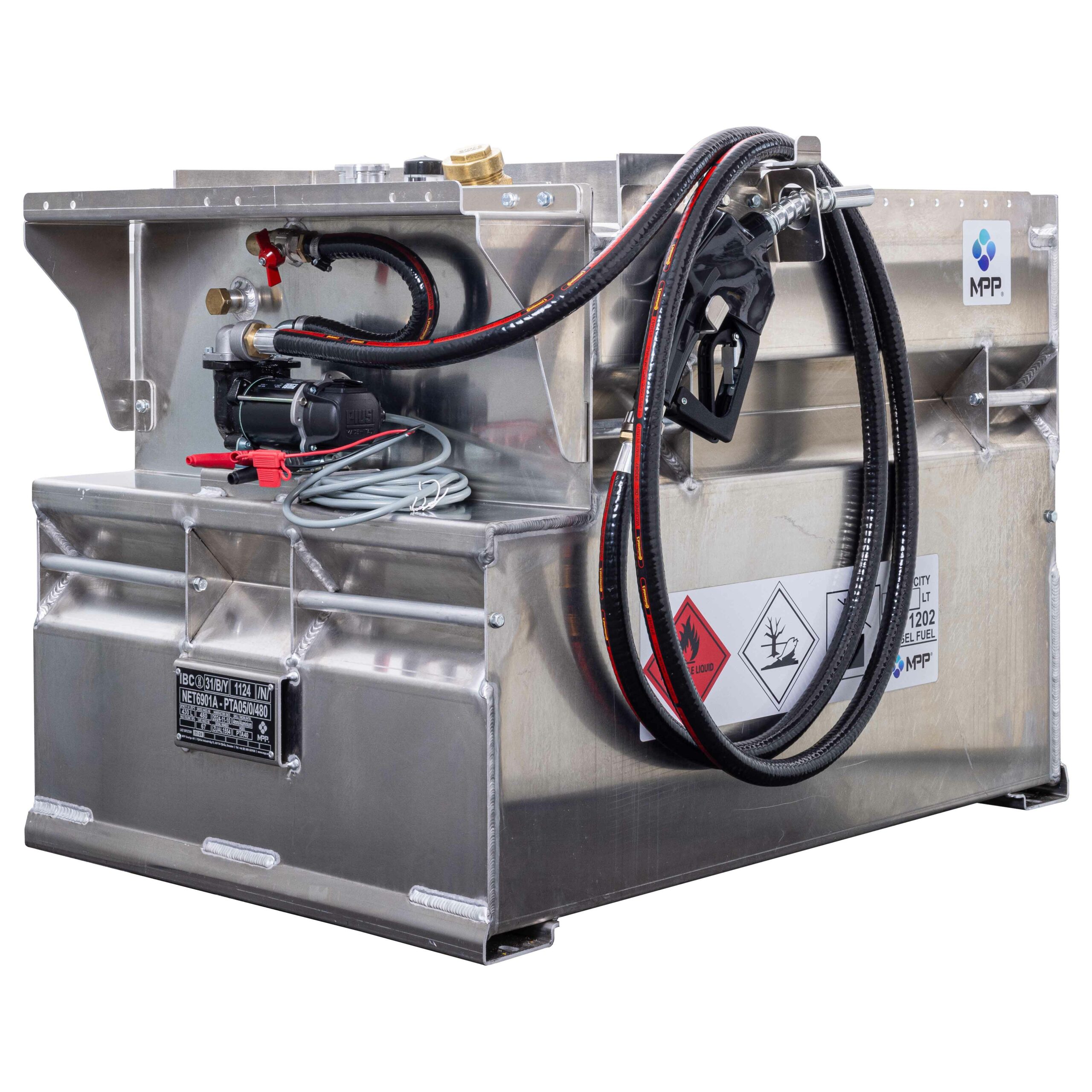 Pickuptank aluminium 400 liter