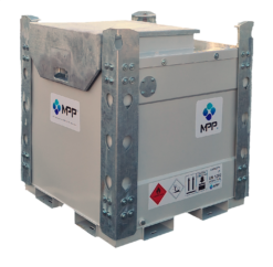 Transporttank compact 1000L lightgrey
