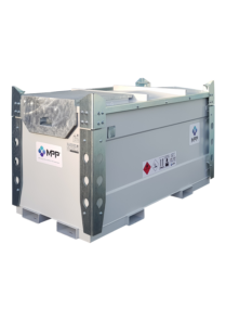 Transporttank compact 2000 liter light grey